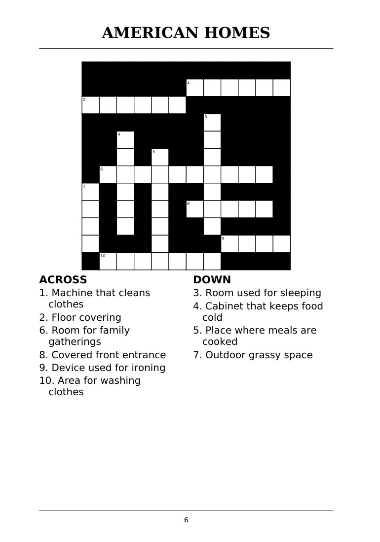 The 1950s Crosswords selected interior preview 4