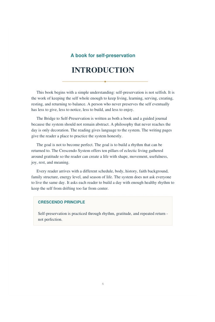 The Bridge to Self-Preservation selected interior preview 4
