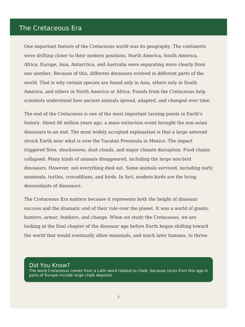 DINOS R' US: The Cretaceous Era selected interior preview 4