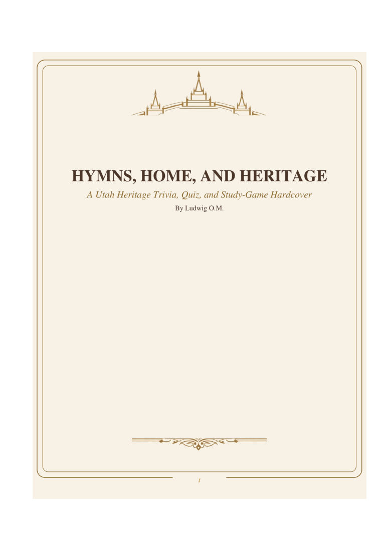 Hymns, Home, and Heritage selected interior preview 1