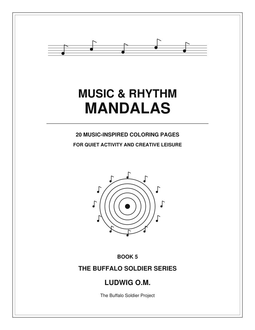 Music & Rhythm Mandalas selected interior preview 1