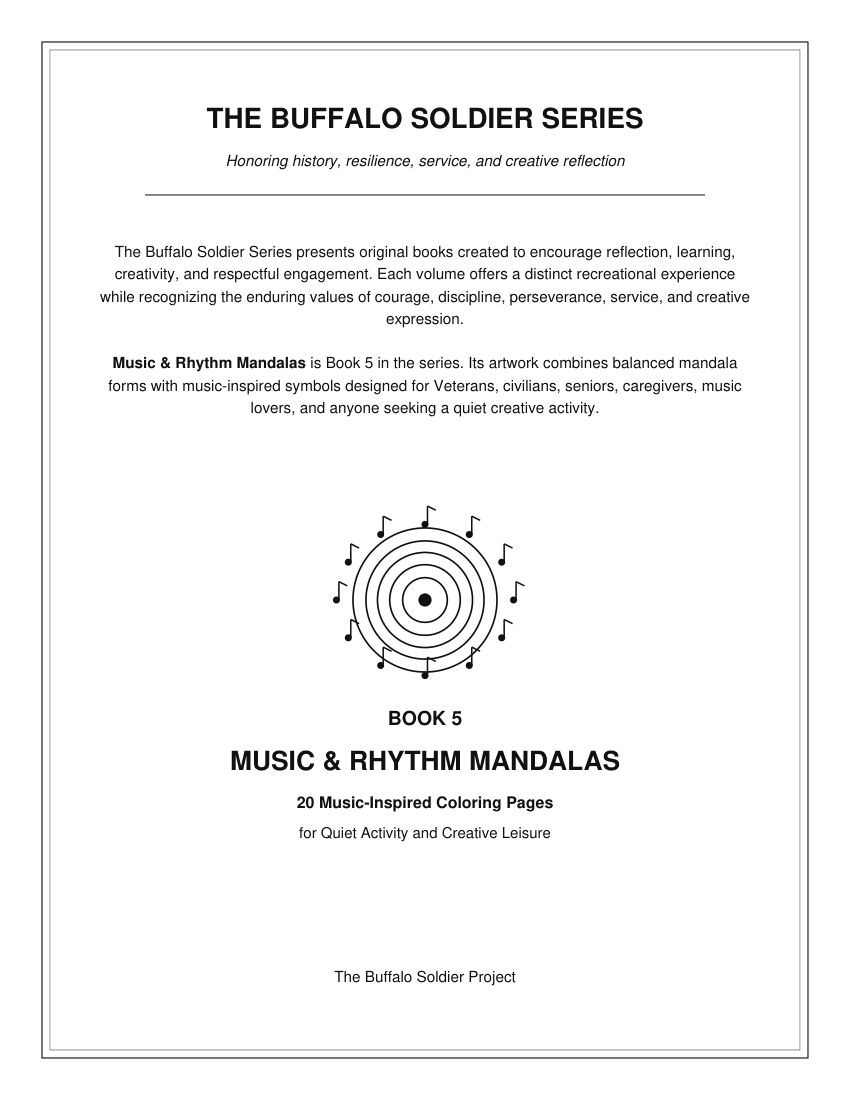 Music & Rhythm Mandalas selected interior preview 3